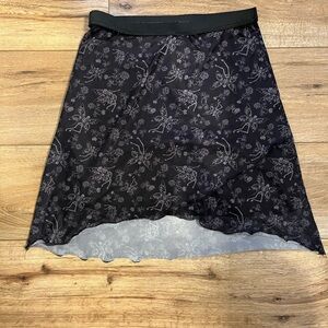 Skeleton fairy black skirt
